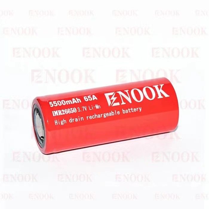 5500mAh 3.7V batería de iones de litio 26650 Recargable 18650 Batería de alto escape