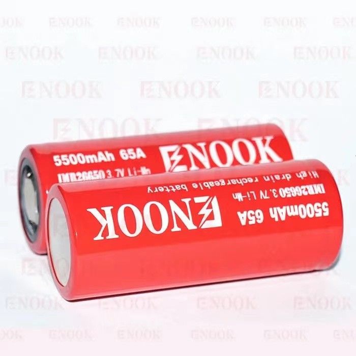 5500mAh 3.7V batería de iones de litio 26650 Recargable 18650 Batería de alto escape