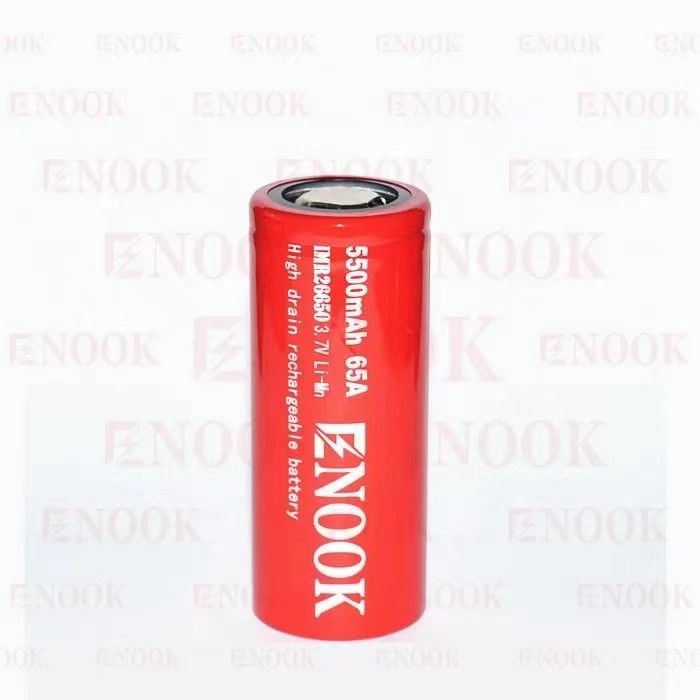 5500mAh 3.7V batería de iones de litio 26650 Recargable 18650 Batería de alto escape