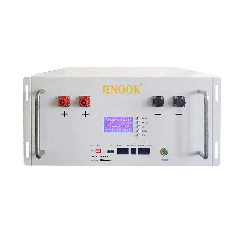Enook grado A 48v 51.2v 200ah Rack de servidor Lifepo4 Batería para el sistema de almacenamiento de energía solar