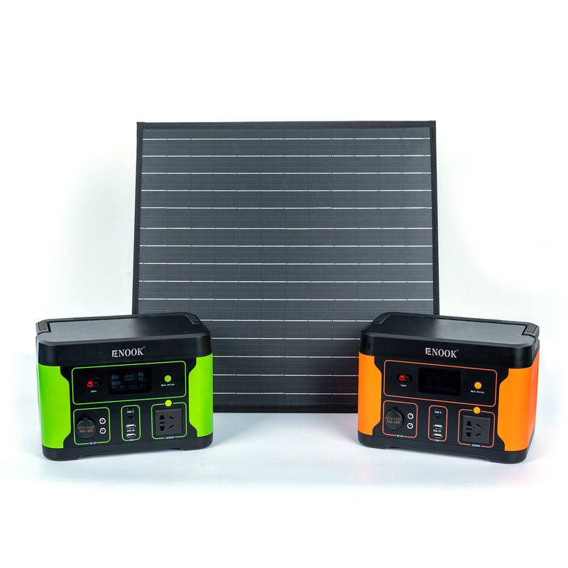 Estación eléctrica portátil de emergencia solar al aire libre Tipo de batería LFP de 500 W