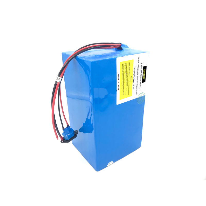 Enook 48V 60V 72V 40ah Bicicleta eléctrica Batería de iones de litio Tipo azul personalizado