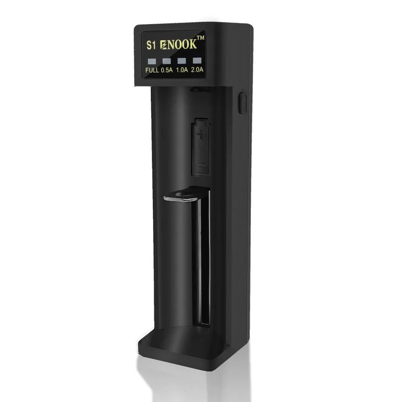 Cargador de baterías de iones de litio de 4.2 V de corriente continua Cargador multi-inteligente con corriente de 2A 1A 0.5A