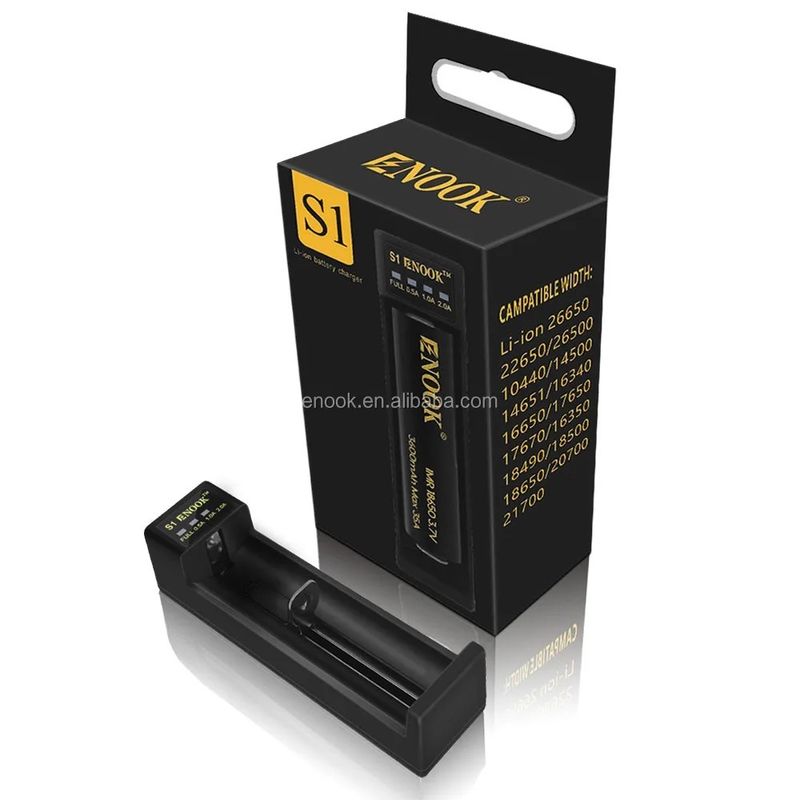 Cargador de baterías de iones de litio de 4.2 V de corriente continua Cargador multi-inteligente con corriente de 2A 1A 0.5A