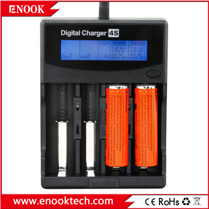 Smart 4 ranuras AA AAA cargador de batería DC3.6V / 3.7V cargador de batería recargable