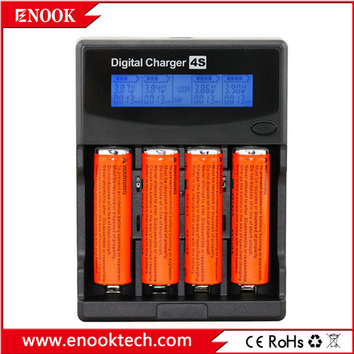 Smart 4 ranuras AA AAA cargador de batería DC3.6V / 3.7V cargador de batería recargable