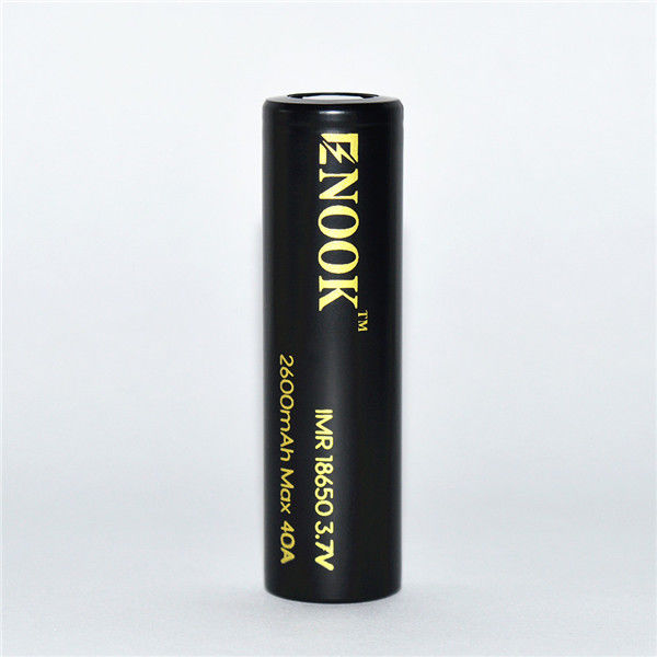 Batería Enook de alta tasa de descarga 18650 batería de globo enook 18650 2600mAh 40A 18650 batería de iones de litio