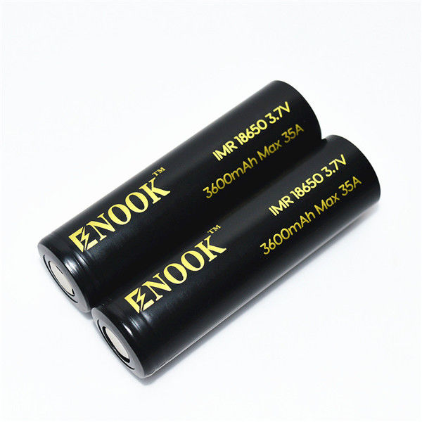Batería de alta calidad Enook 18650 3600mAh 35A 3.7v león batería recargable para bicicleta eléctrica