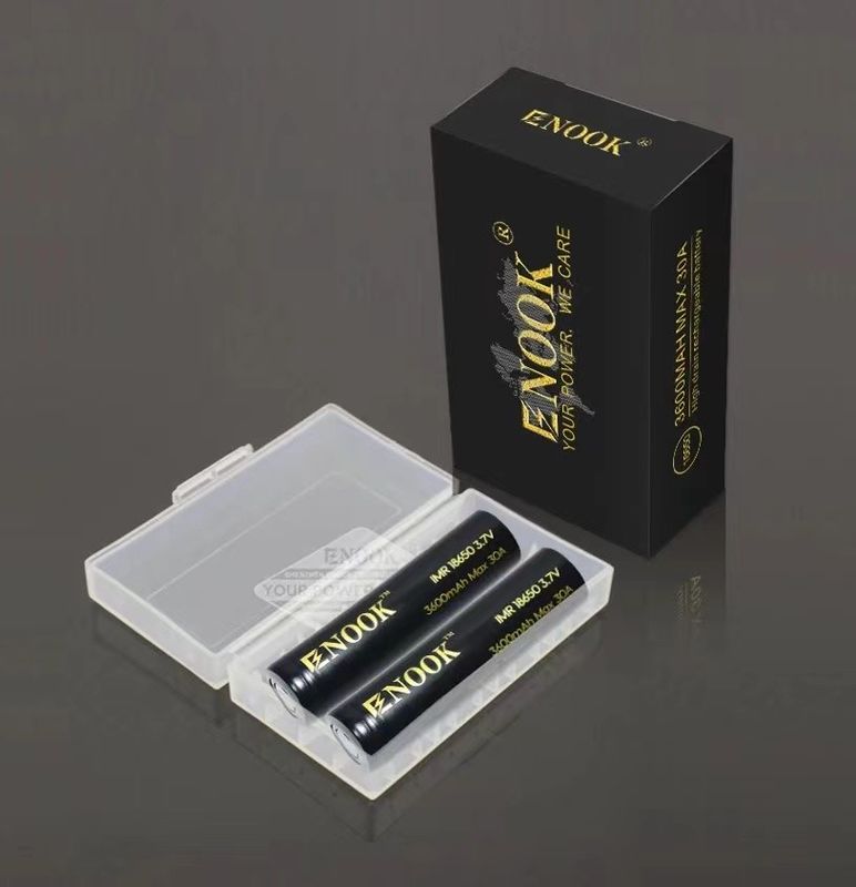 Batería de alta calidad Enook 18650 3600mAh 35A 3.7v león batería recargable para bicicleta eléctrica