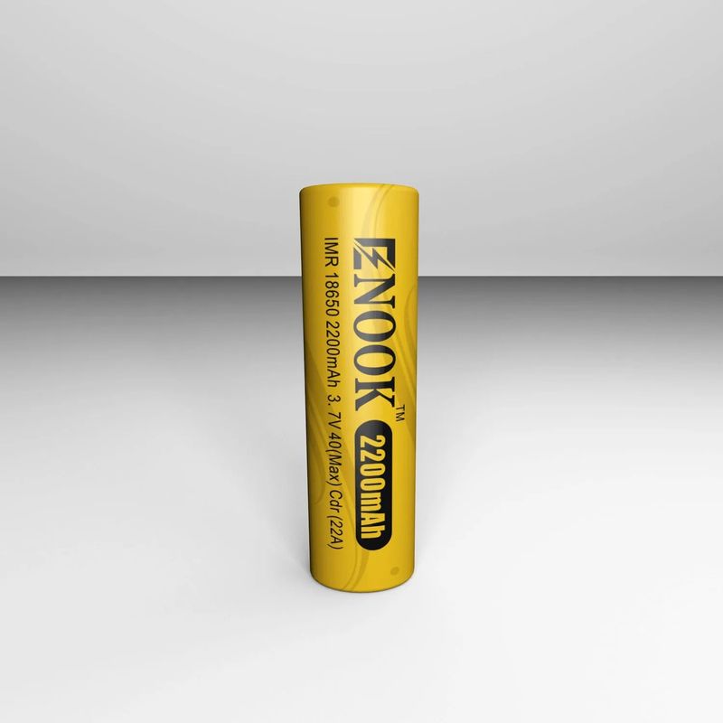 Doublepow Precio al por mayor 18650 3.7V 2200mah batería recargable 40A 3.7V mod 18650 batería amarilla de iones de litio