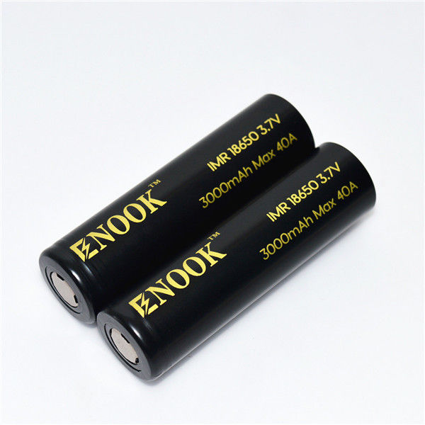 Venta al por mayor Enook 18650 3000mAh 15A 3.7v batería para linterna, batería para bicicletas eléctricas