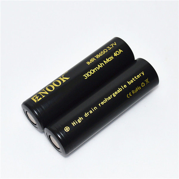Enook 100%batería original 18650 3.7V 3100mah 40A batería de litio de capacidad completa para bicicleta eléctrica en stock