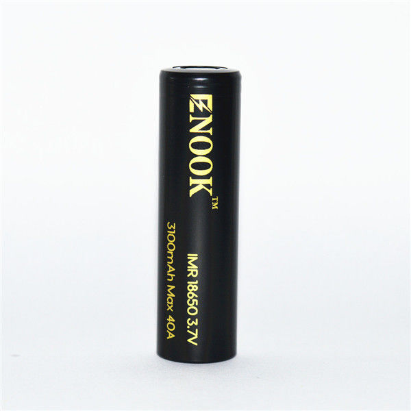 Enook 100%batería original 18650 3.7V 3100mah 40A batería de litio de capacidad completa para bicicleta eléctrica en stock