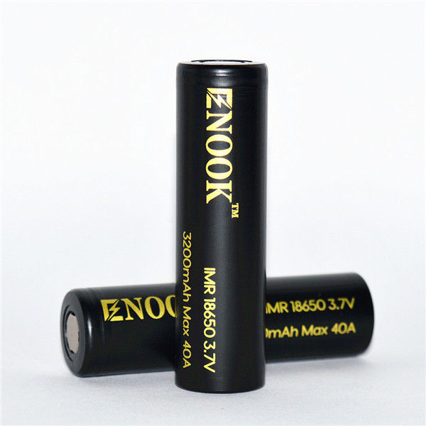 Venta caliente! fabricante 3.7V Célula recargable Enook 18650 3200mAh MAX 30A Cdr20 Batería de litio de iones de litio