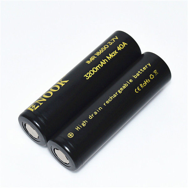 Venta caliente! fabricante 3.7V Célula recargable Enook 18650 3200mAh MAX 30A Cdr20 Batería de litio de iones de litio