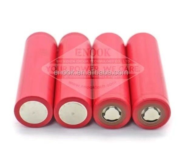 Batería Li Ion 18650 de 3.7 V 3400mah Ncr18650bf 18650 Batería protegida con tapa plana