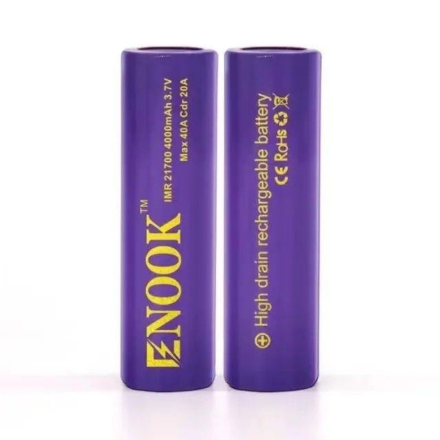 Batería recargable de iones de litio 3.7V 4000mAh 21700 Para scooter de bicicleta eléctrica