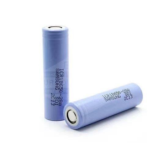 Recargable 3.7 V 18650 Batería de iones de litio 2800mAh Batería de iones de litio de alta potencia