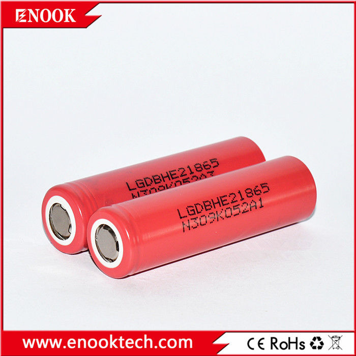 HE2 2500mah Li Ion 18650 Batería para bicicletas E Linterna Herramienta eléctrica