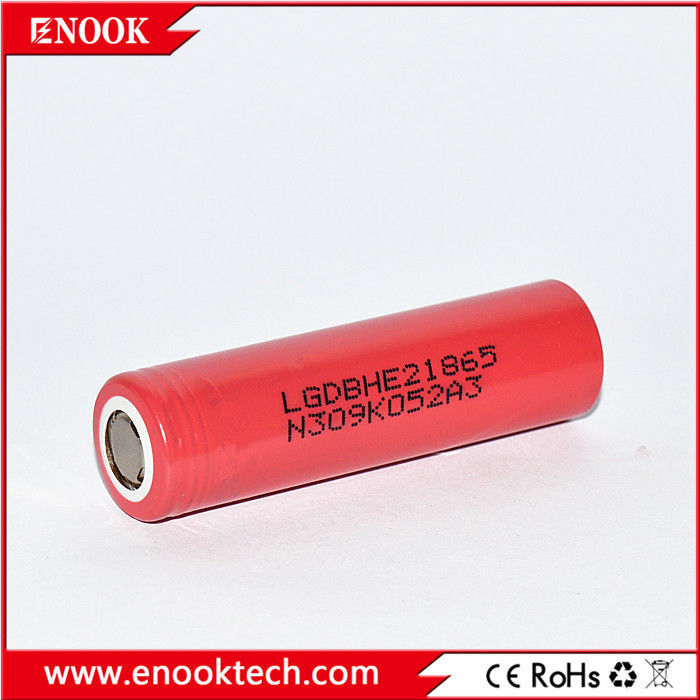 HE2 2500mah Li Ion 18650 Batería para bicicletas E Linterna Herramienta eléctrica
