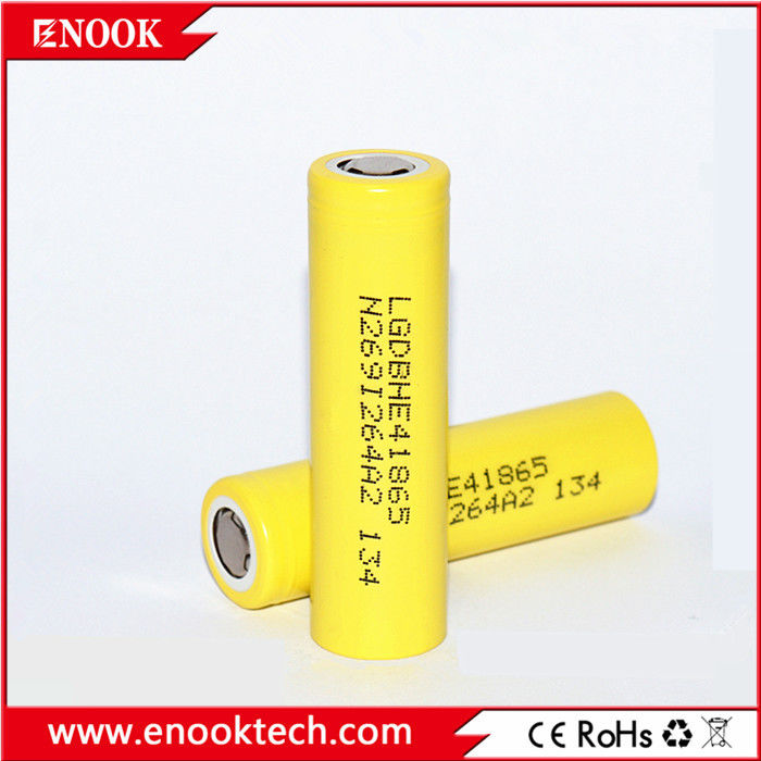 Batería HE4 al por mayor, ICR18650HE4 18650 2500mAh 3.6V batería he4, he2 35Amps 18650 3.7v batería de iones de litio polímero