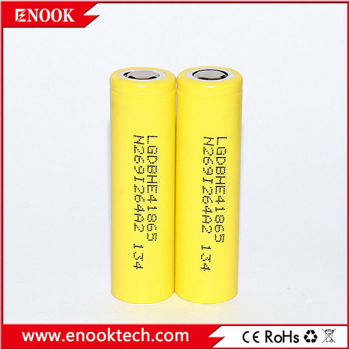 Batería HE4 al por mayor, ICR18650HE4 18650 2500mAh 3.6V batería he4, he2 35Amps 18650 3.7v batería de iones de litio polímero