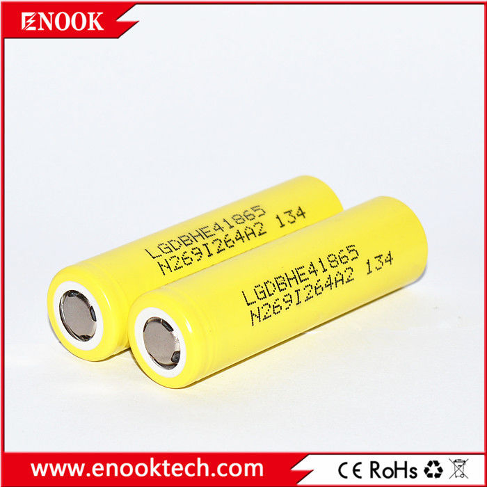 Batería HE4 al por mayor, ICR18650HE4 18650 2500mAh 3.6V batería he4, he2 35Amps 18650 3.7v batería de iones de litio polímero