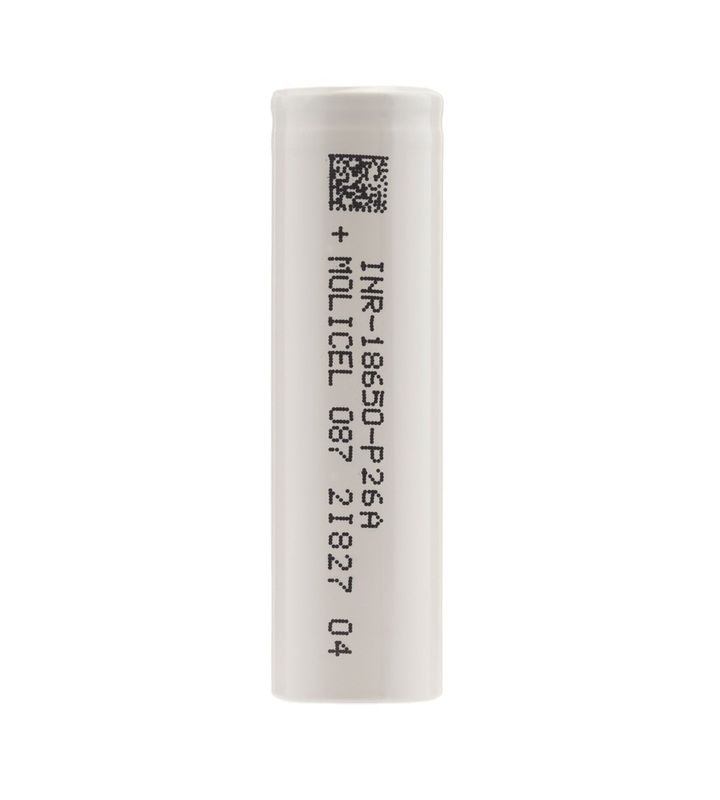 Molicel P26A 18650 Batería de celdas de iones de litio 35A 3.7 V Batería recargable 2600mah