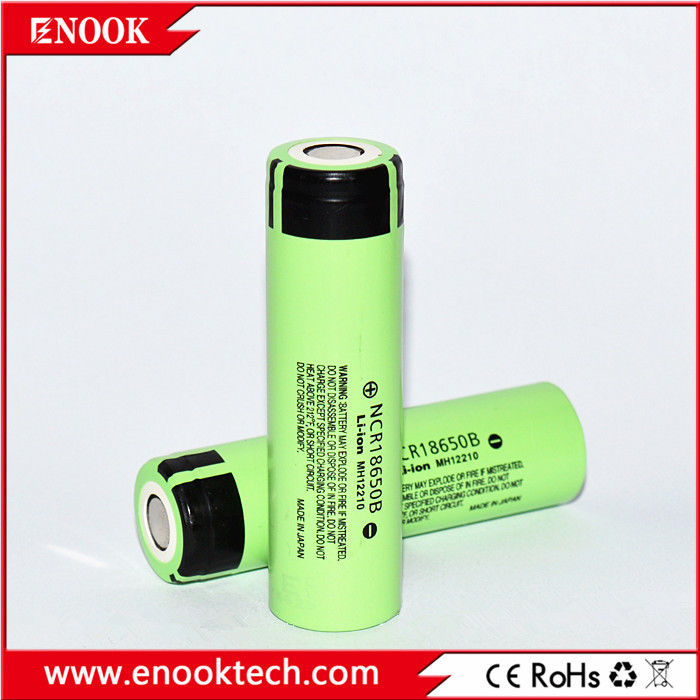 Excelente rendimiento de almacenamiento Batería de iones de litio NCR18650B Baterías de litio de 3400mah para 18650B con 3.7v para el paquete de baterías