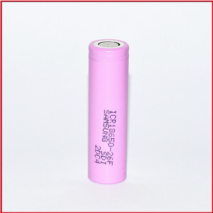 Batería recargable de 18650 3.7V 2600mah 18650 Batería de iones de li para linterna