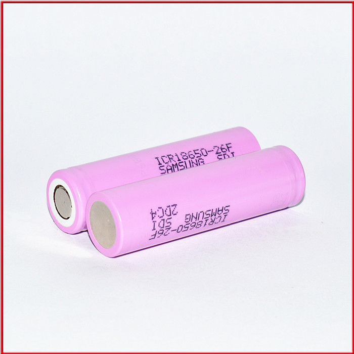 Batería recargable de 18650 3.7V 2600mah 18650 Batería de iones de li para linterna