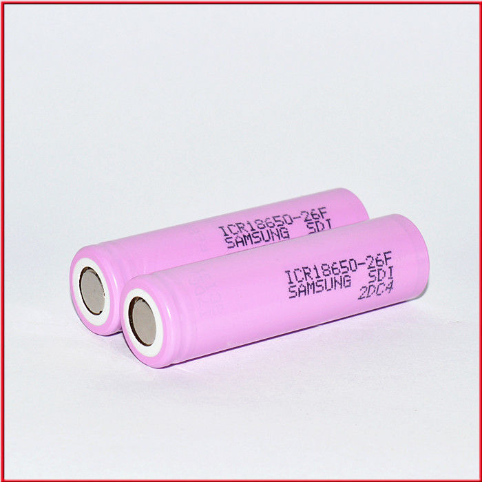 Batería recargable de 18650 3.7V 2600mah 18650 Batería de iones de li para linterna