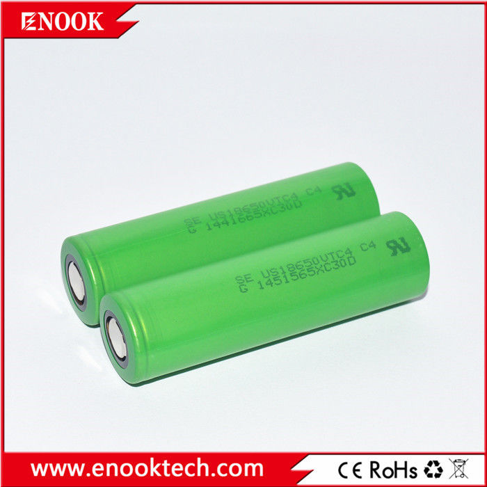 Batería de bicicletas eléctricas al por mayor 3.6V 18650 US18650VTC4 2100mAh 18650 30A Max Batería de destornillador de descarga continua para Sony