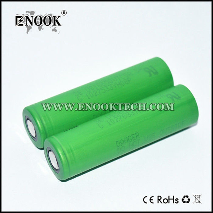 Especificaciones de la batería Vtc5 2600mAh mayorista en batería recargable de iones 3.7V 18650 batería