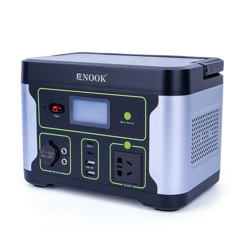 Estaciones de energía portátiles de 500W LiFePO4 Batería de almacenamiento de energía para el hogar al aire libre para computadoras portátiles