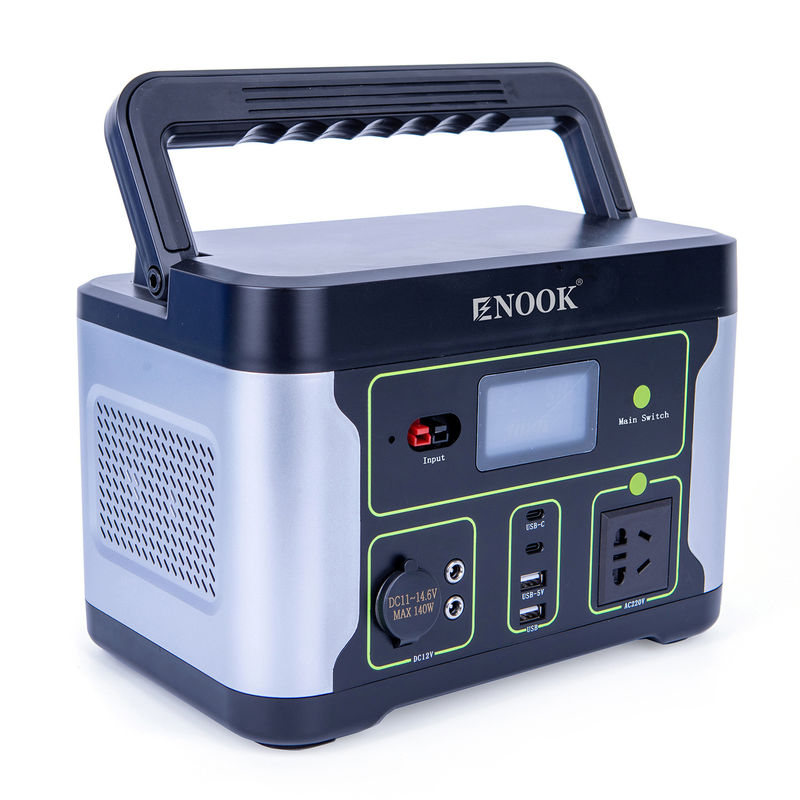 Estaciones de energía portátiles de 500W LiFePO4 Batería de almacenamiento de energía para el hogar al aire libre para computadoras portátiles