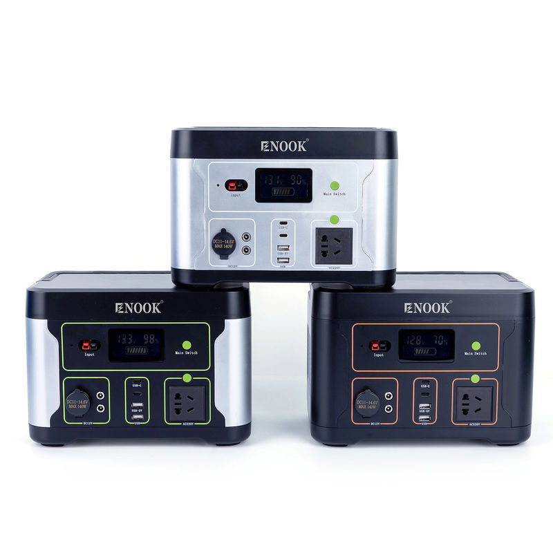 Estaciones de energía portátiles de 500W LiFePO4 Batería de almacenamiento de energía para el hogar al aire libre para computadoras portátiles