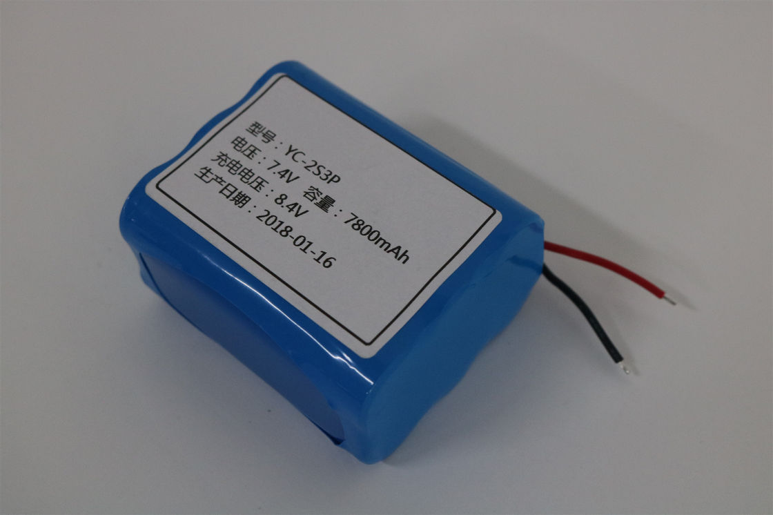 7.4 V 7800mah Batería de iones de litio para bicicleta eléctrica y automóvil eléctrico