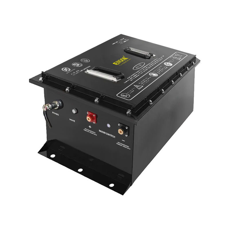 Batería de recarga de carrito de golf 12.8v 24v 36v 48v 51.2v 72v 100AH Batería de iones de litio Lifepo4 con software inteligente BMS
