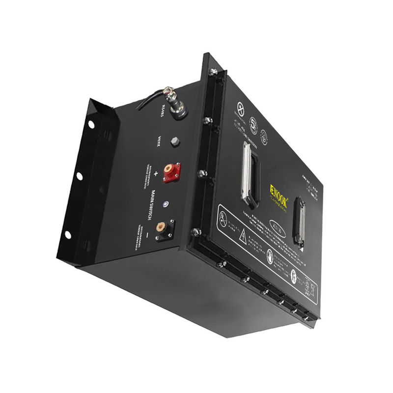 Batería de iones de litio ligera de 105AH Capacidad -20-65°C Temperatura de funcionamiento 150A Descarga