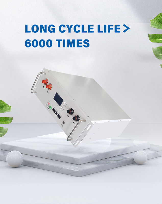 Sistema de almacenamiento de energía solar Enook 51.2V 100A 5KWh Baterías de litio hierro fosfato