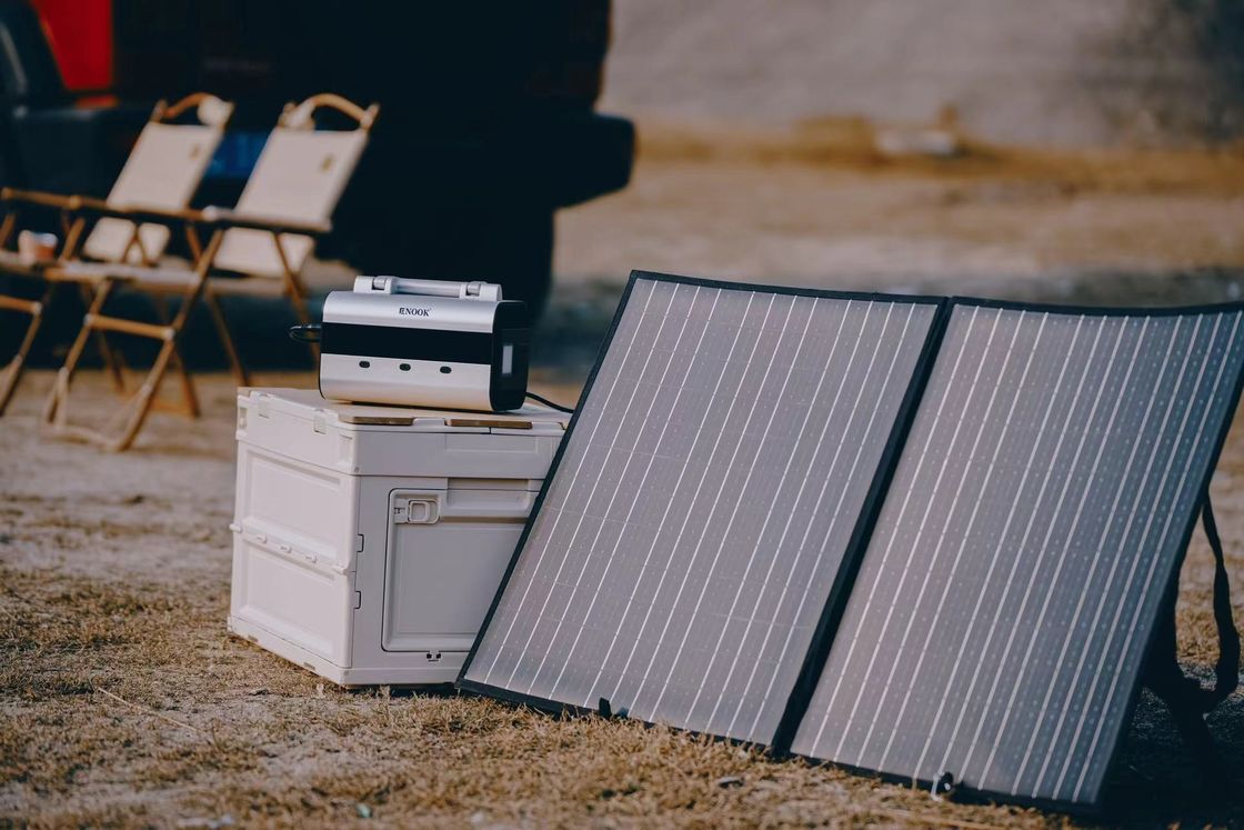 China Fábrica AC 500Wh LiFePo4 Batería de acampada al aire libre 500w 1000W Generador portátil Estación de energía