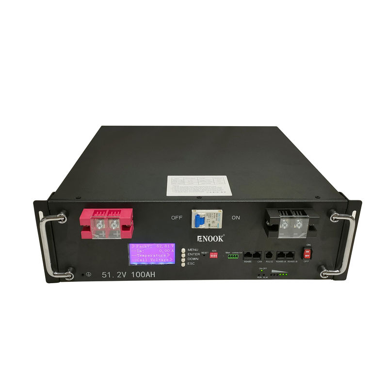 Batería montada en el rack del servidor de 5 kW 10 kW 20 kW 48V Lifepo4 Batería para sistema solar