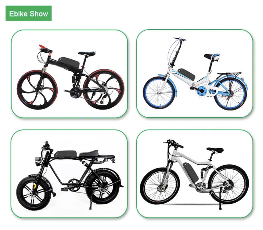 10h 13h 15h 20h 25h 1000w 36v 48v 24v Litio Hailong Ion Bafang eléctrica e bicicleta Paquete de bicicletas Batería de litio negra