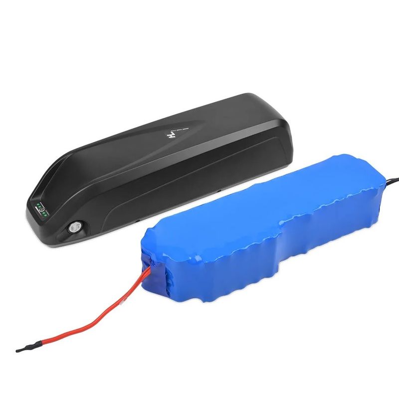 Batería de bicicleta eléctrica de alto rendimiento para la caja Hailong 250w/350w/500w Motor Negro