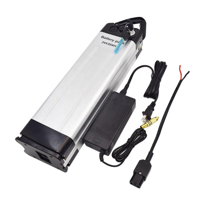 Se recomienda el paquete de baterías de litio de E Bike Silver Fish para una temperatura de almacenamiento de 23 ± 5 °C
