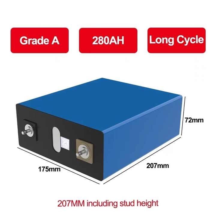 Mejor vendedor Ev 3.2V 105Ah Lifepo4 Celdas de batería lf105Ah Batería de litio solar para sistemas de almacenamiento de energía en el hogar