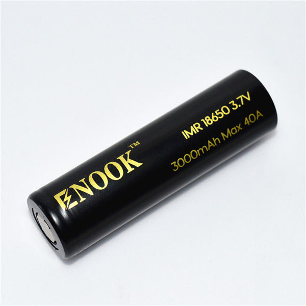 Batería de 18650 3.7 v recargable con tapa plana Batería de iones de litio original 3000mah de potencia de litio iofor ebike