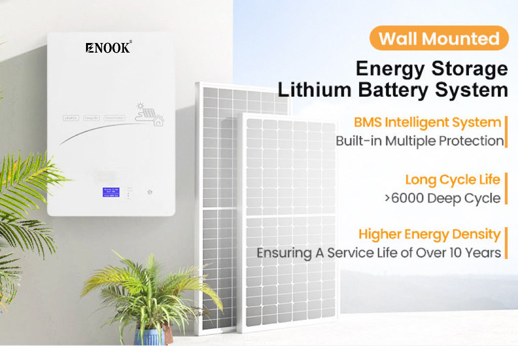 Batería de iones de litio solar de 12,5KWh 51.2V 100AH Para batería de almacenamiento de energía solar