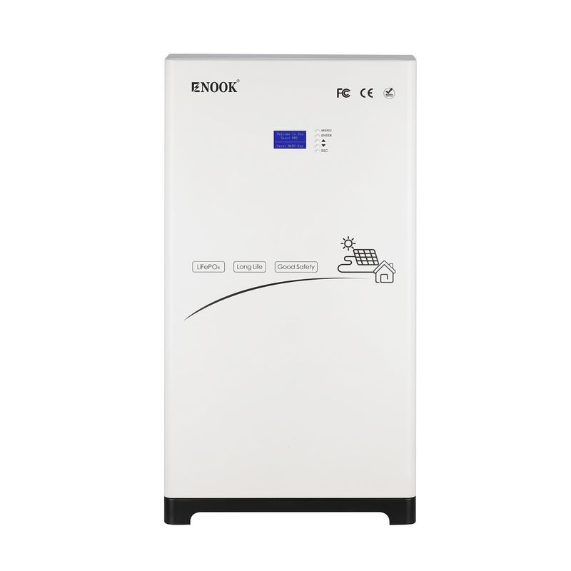 Sistema de almacenamiento de energía solar de red híbrida 10 ~ 20 Kwh Potencia de salida 15PCS LifePO4 paralelo Batería de litio